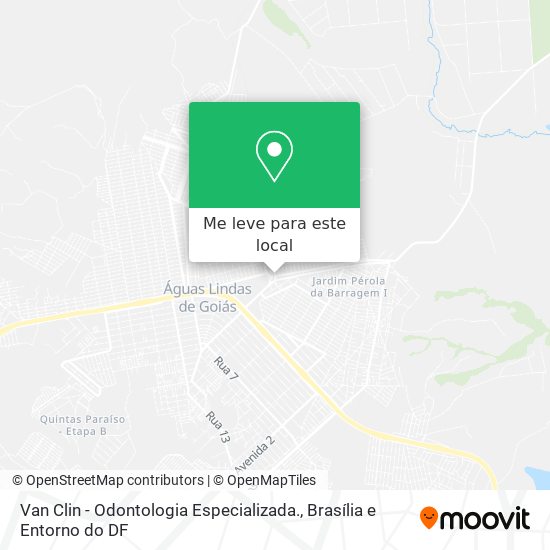 Van Clin - Odontologia Especializada. mapa