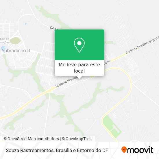 Souza Rastreamentos mapa