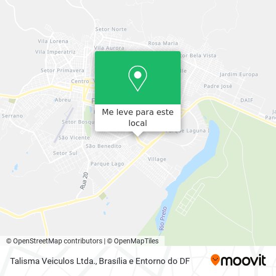 Talisma Veiculos Ltda. mapa