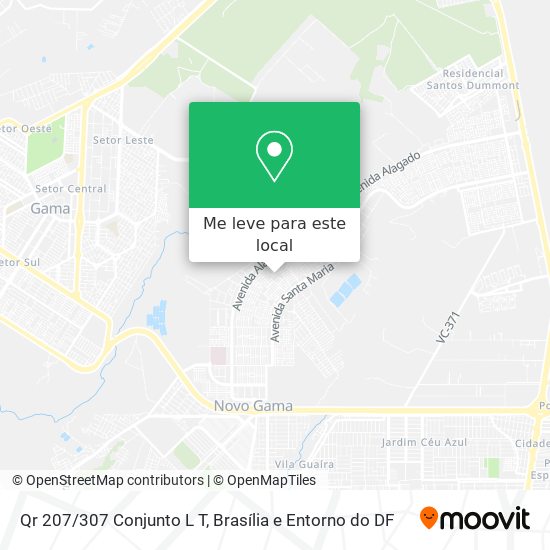 Qr 207/307 Conjunto L T mapa