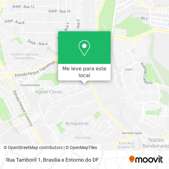 Rua Tamboril 1 mapa