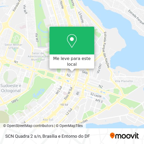 SCN Quadra 2 s/n mapa