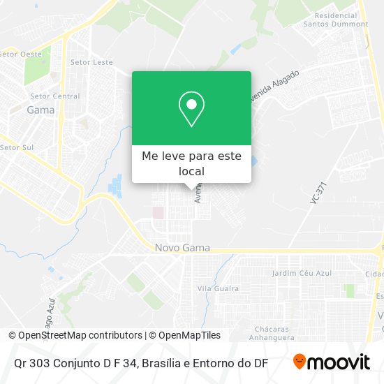 Qr 303 Conjunto D F 34 mapa
