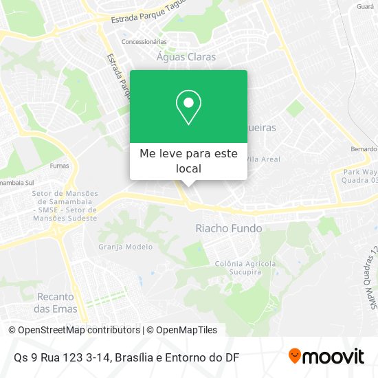 Qs 9 Rua 123 3-14 mapa
