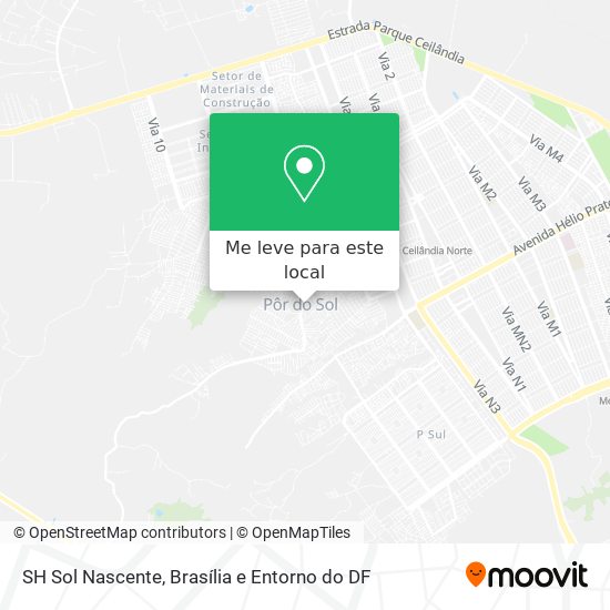 SH Sol Nascente mapa