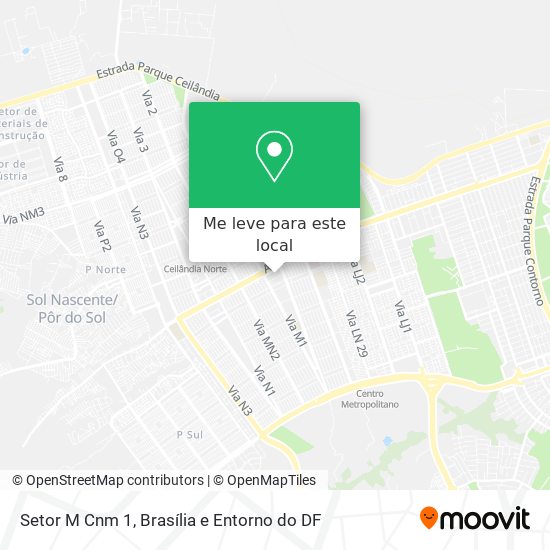Setor M Cnm 1 mapa