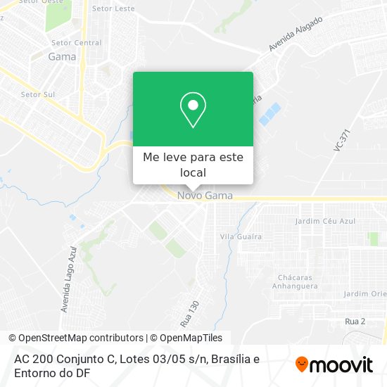 AC 200 Conjunto C, Lotes 03 / 05 s / n mapa
