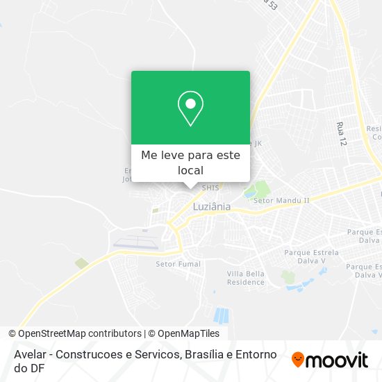 Avelar - Construcoes e Servicos mapa