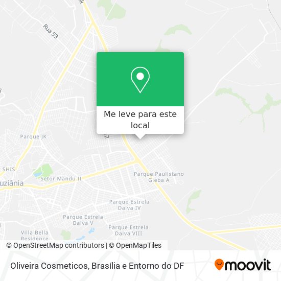 Oliveira Cosmeticos mapa