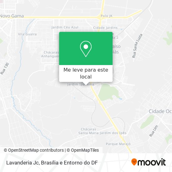 Lavanderia Jc mapa