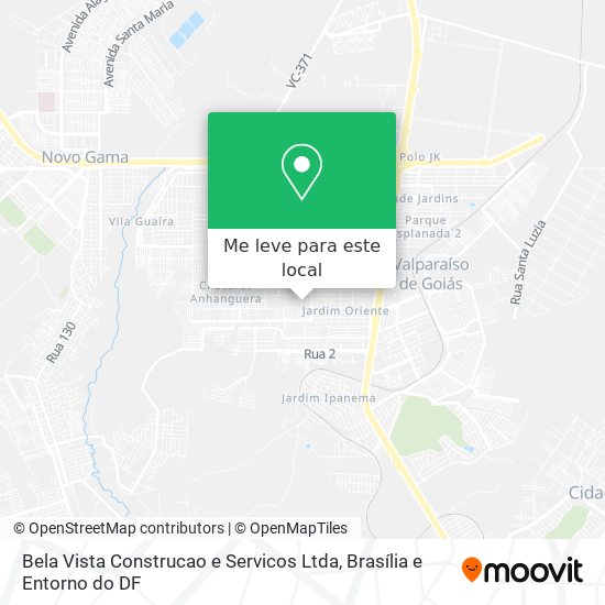 Bela Vista Construcao e Servicos Ltda mapa