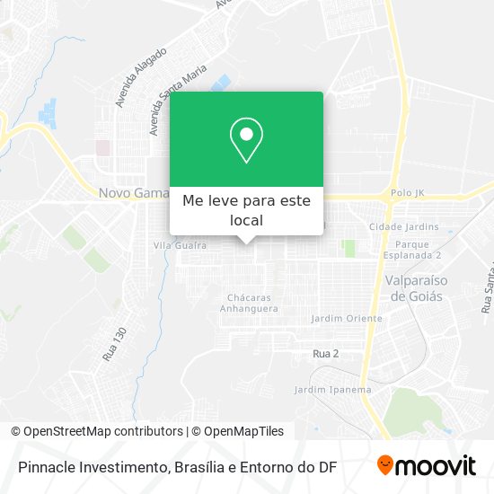 Pinnacle Investimento mapa