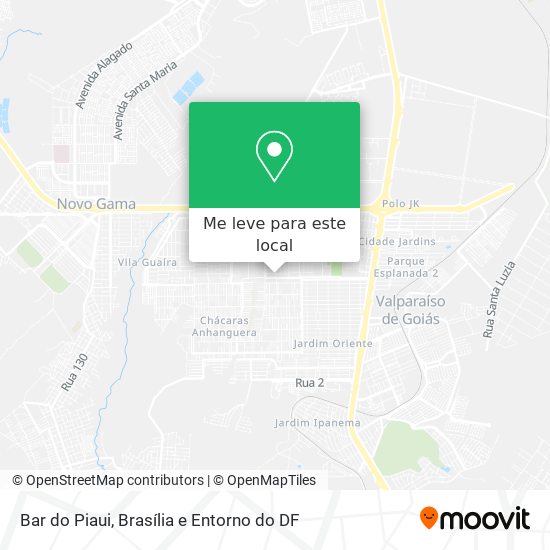 Bar do Piaui mapa