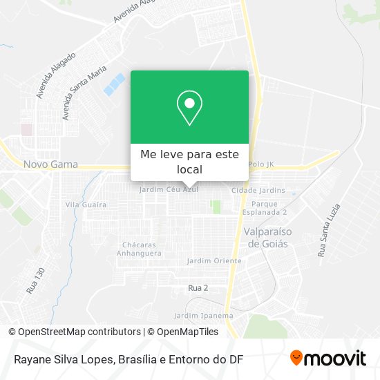 Rayane Silva Lopes mapa