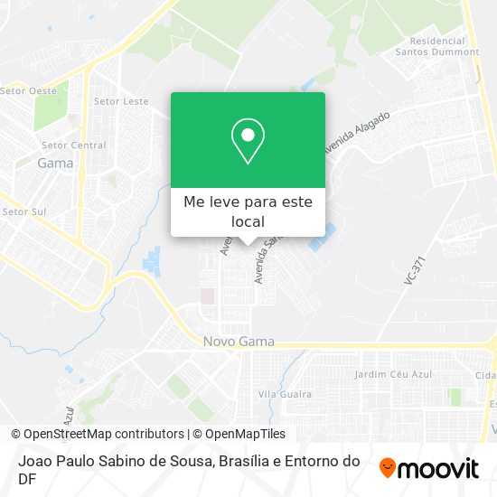 Joao Paulo Sabino de Sousa mapa