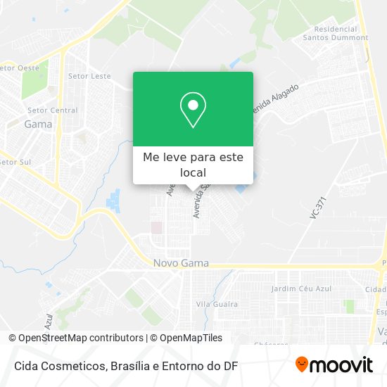 Cida Cosmeticos mapa