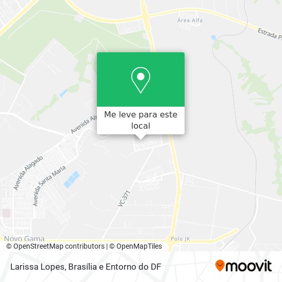 Larissa Lopes mapa