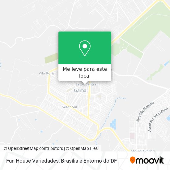 Fun House Variedades mapa