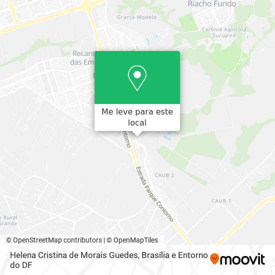 Helena Cristina de Morais Guedes mapa