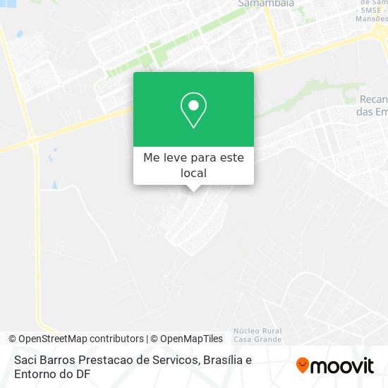 Saci Barros Prestacao de Servicos mapa