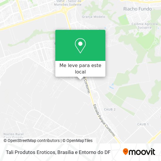 Tali Produtos Eroticos mapa