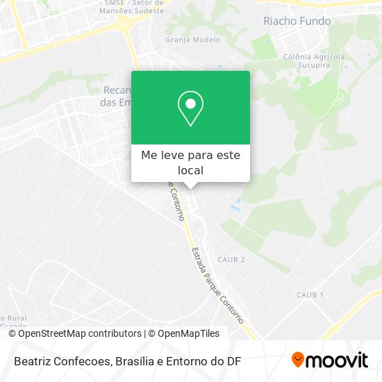 Beatriz Confecoes mapa