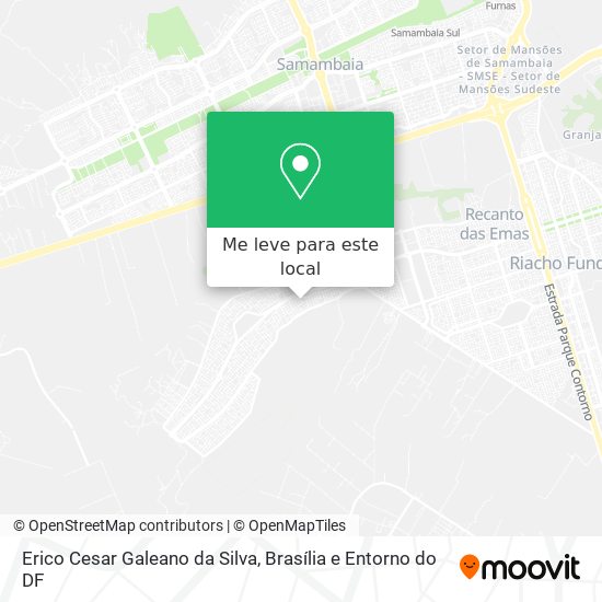 Erico Cesar Galeano da Silva mapa