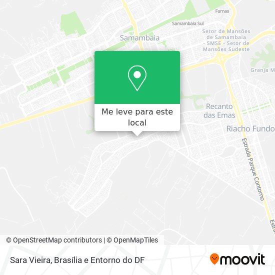 Sara Vieira mapa