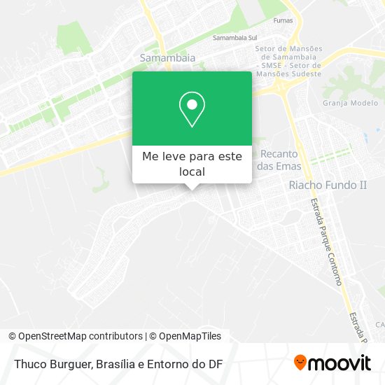Thuco Burguer mapa