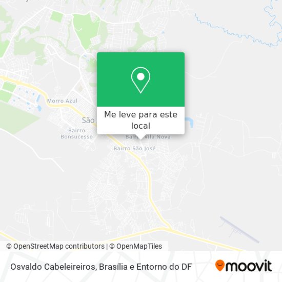 Osvaldo Cabeleireiros mapa