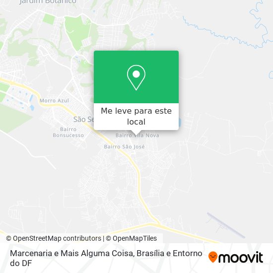 Marcenaria e Mais Alguma Coisa mapa