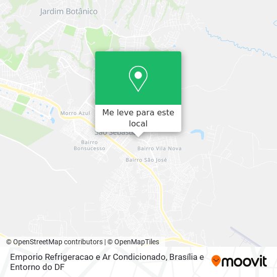 Emporio Refrigeracao e Ar Condicionado mapa
