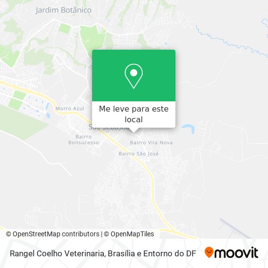 Rangel Coelho Veterinaria mapa