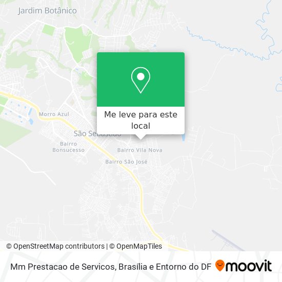 Mm Prestacao de Servicos mapa