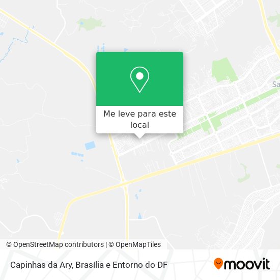Capinhas da Ary mapa