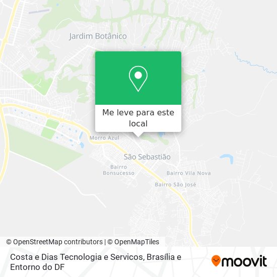Costa e Dias Tecnologia e Servicos mapa