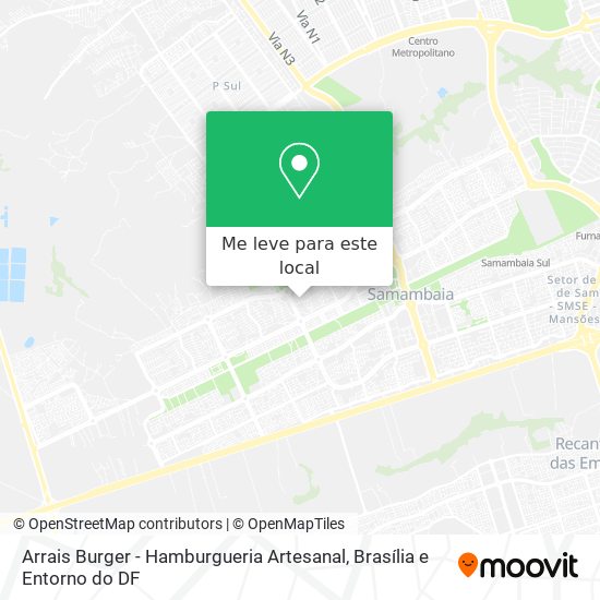 Arrais Burger - Hamburgueria Artesanal mapa