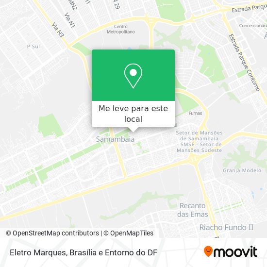 Eletro Marques mapa