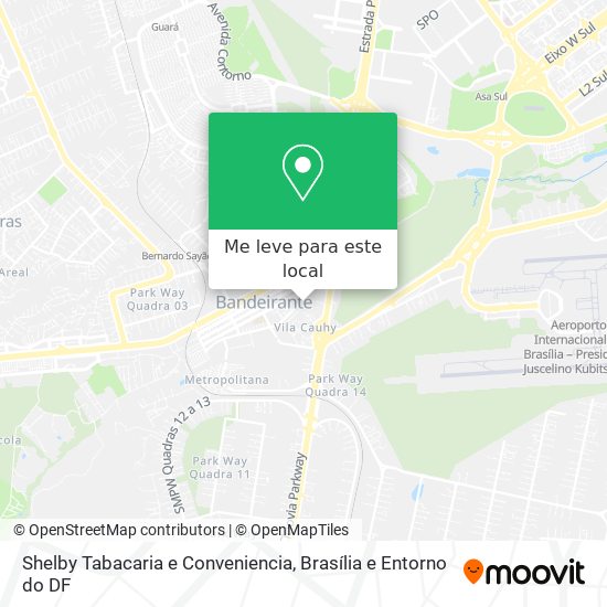 Shelby Tabacaria e Conveniencia mapa