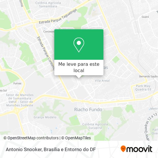 Antonio Snooker mapa