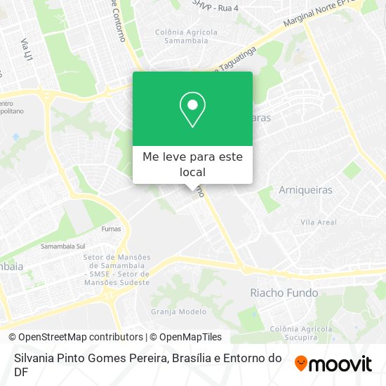 Silvania Pinto Gomes Pereira mapa