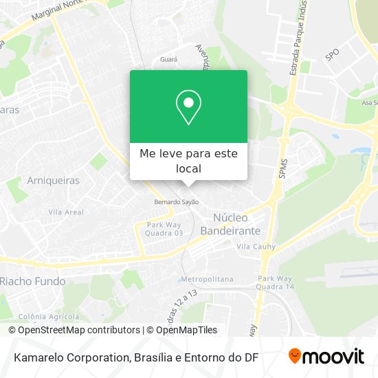 Kamarelo Corporation mapa