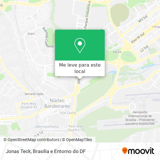 Jonas Teck mapa