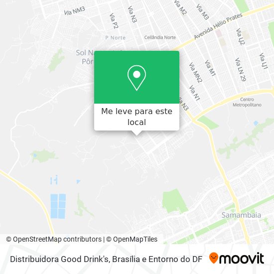 Distribuidora Good Drink's mapa