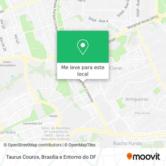 Taurus Couros mapa