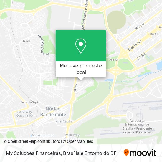 My Solucoes Financeiras mapa