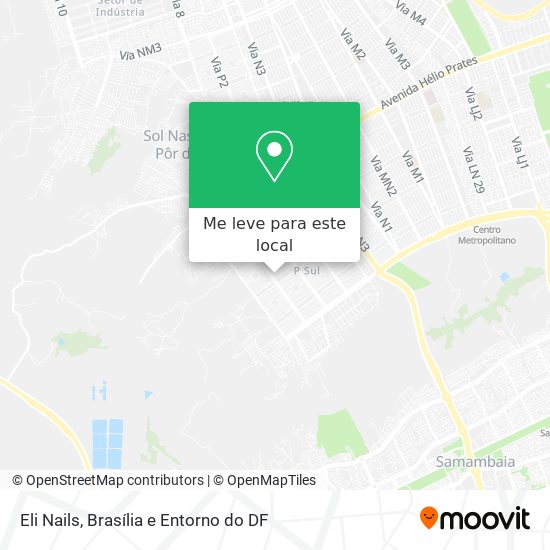 Eli Nails mapa