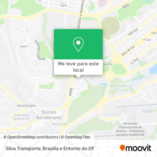 Silva Transporte mapa