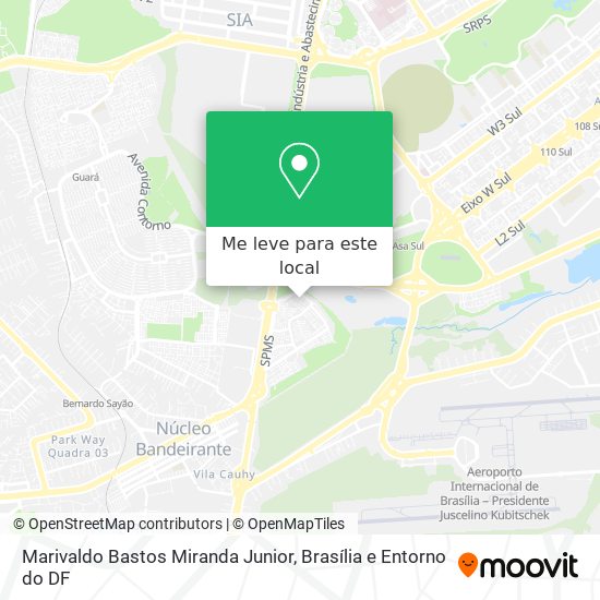 Marivaldo Bastos Miranda Junior mapa