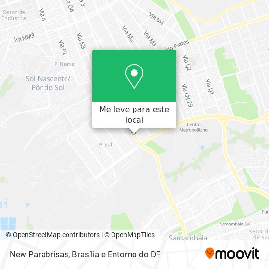 New Parabrisas mapa
